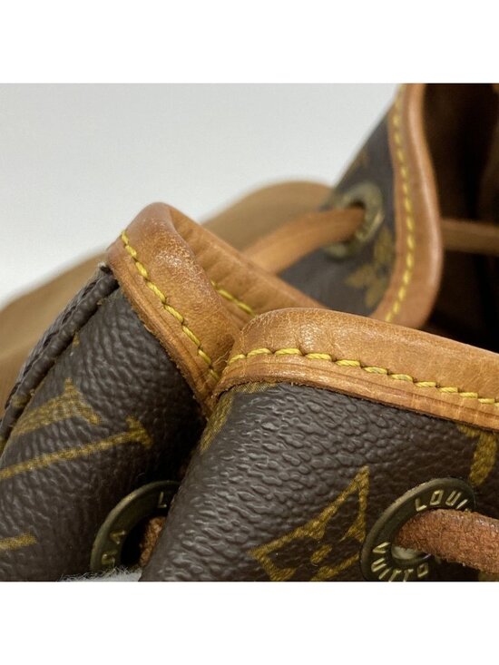Louis Vuitton Backpack Monogram Montsouris MM Brown main image 5